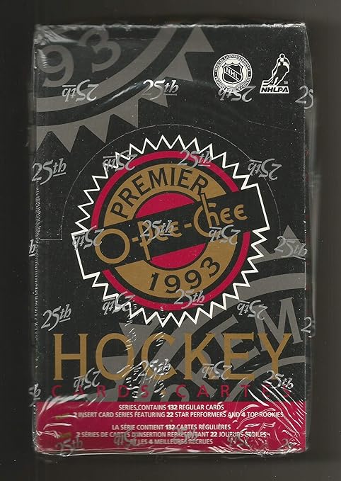 1993 O-Pee-Chee Hockey Sealed Trading Card Box