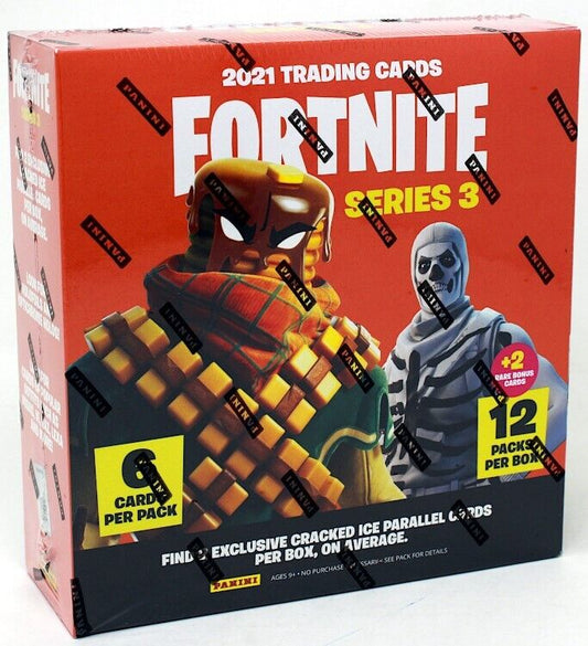 2021 Panini Fortnite Series 3 Trading Card Mega Box