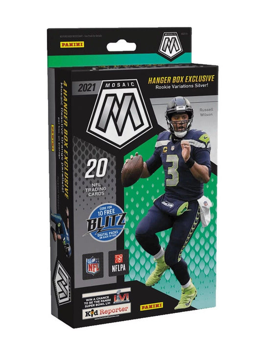 2021 Mosaic Football Hanger Box