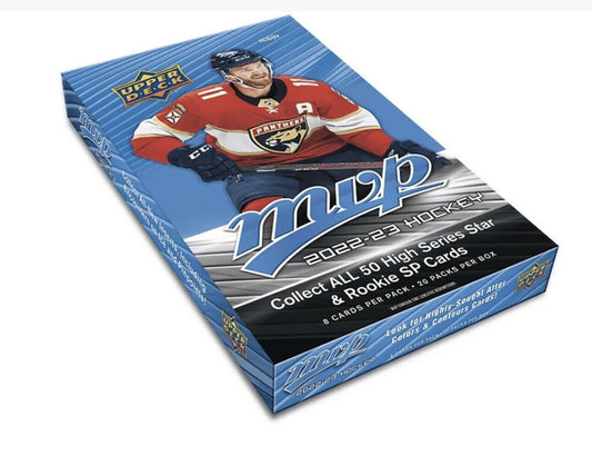 2022-23 Upper Deck MVP Hockey Hobby Box