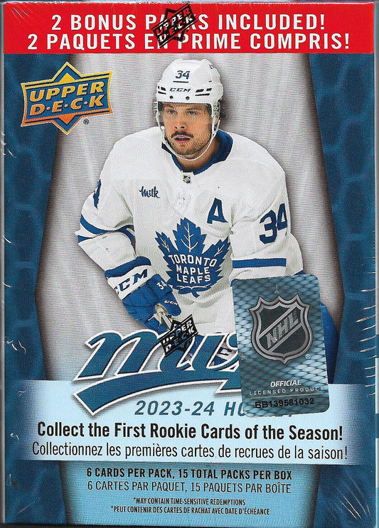 2023-24 Upper Deck MVP Hockey Blaster Box