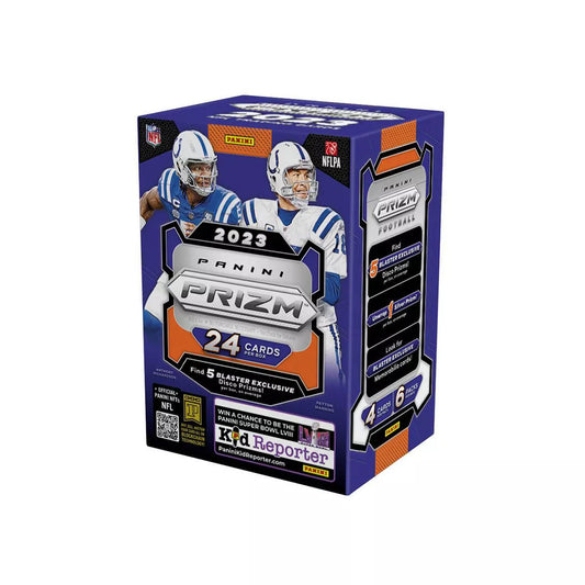 2023 Panini NFL Prizm Football Trading Card Blaster Box