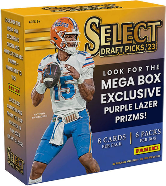 2023 Select Draft Picks Football Mega Box