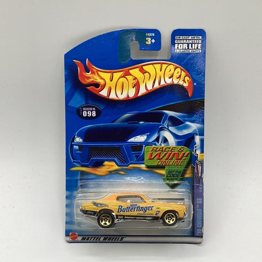 2002 Hot Wheels Sweet Rides Series '70 Chevelle SS #98 Butterfinger - NIP