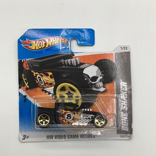 (Short Card)2011 Hot Wheels HW VIDEO GAME HEROES BONE SHAKER 1 of 22, 223/244