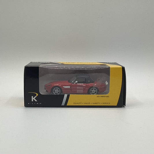 *NIB* K-LINE KRUISERS - K-94462 - 1:43 O Scale Die Cast BMW Z8 Cabrio *RARE* Red