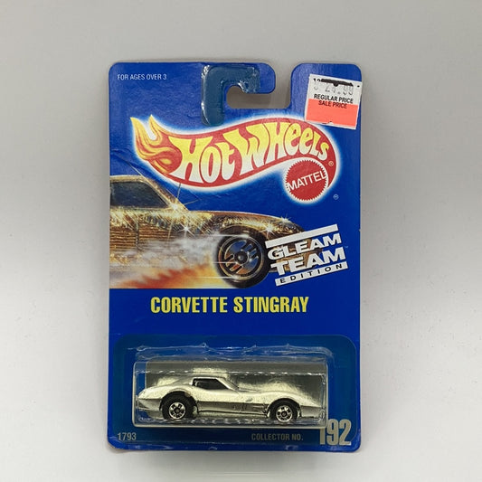 Hot Wheels 1991 - Gleam Team - Corvette Stingray - #1793 - No.192 - NIP