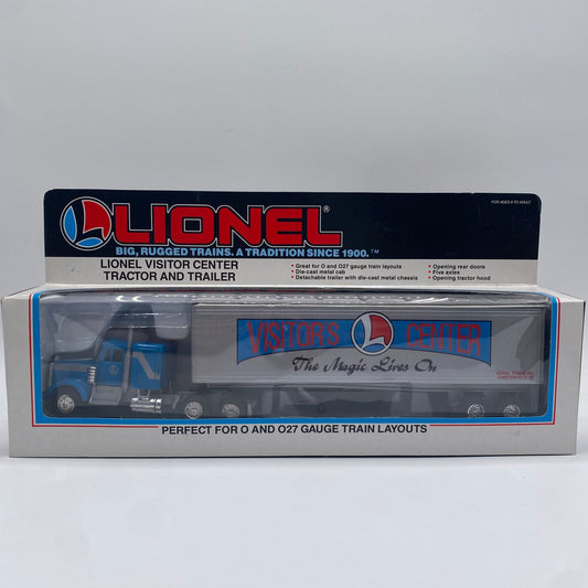 Lionel 6-12860 Visitor Center Tractor & Trailer Die Cast Truck O Gauge 1994 NIB