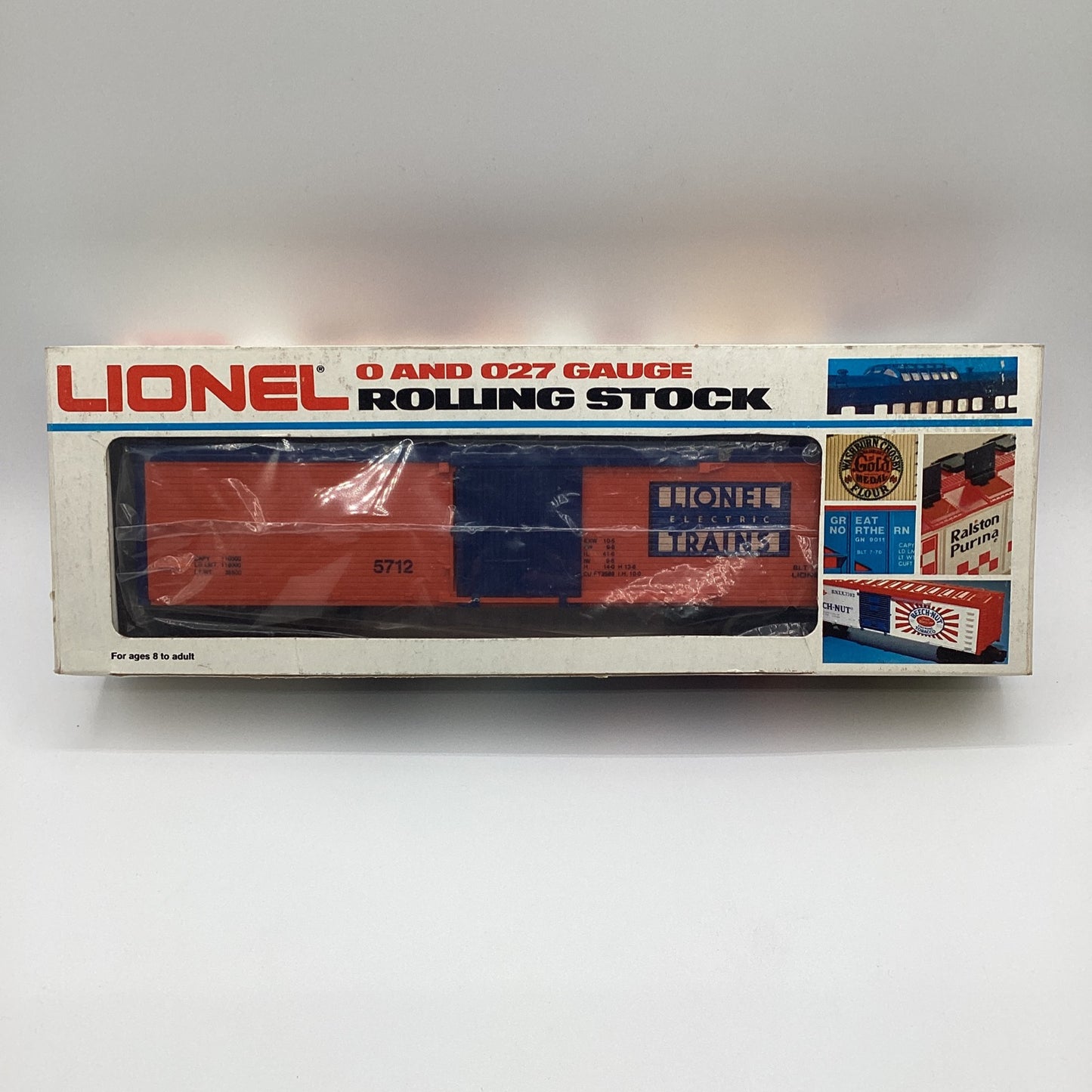 *NIB* *RARE* Lionel 6-5712 Lionel TOC Reefer - O GAUGE, MINT CONDITION, ORANGE