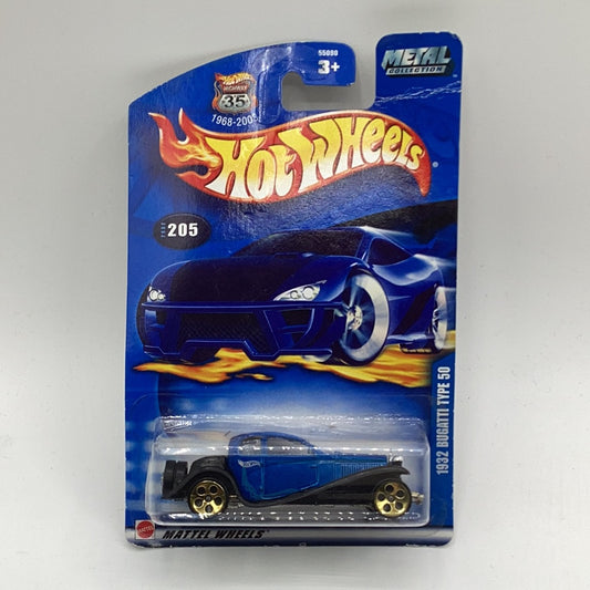 *RARE* 2002 Hot Wheels 1932 Bugatti Type 50 Mattel