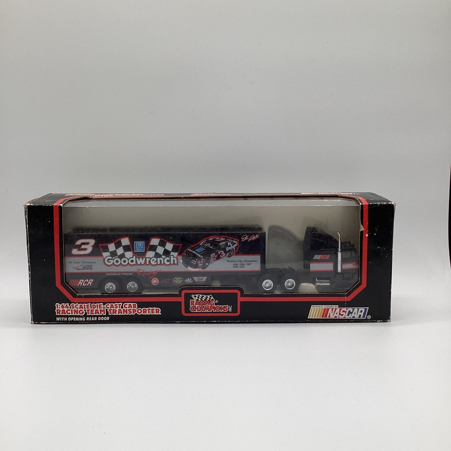 Nascar Goodwrench #3 Transporter Truck- 1:64 scale Racing Champions #03400 NIB