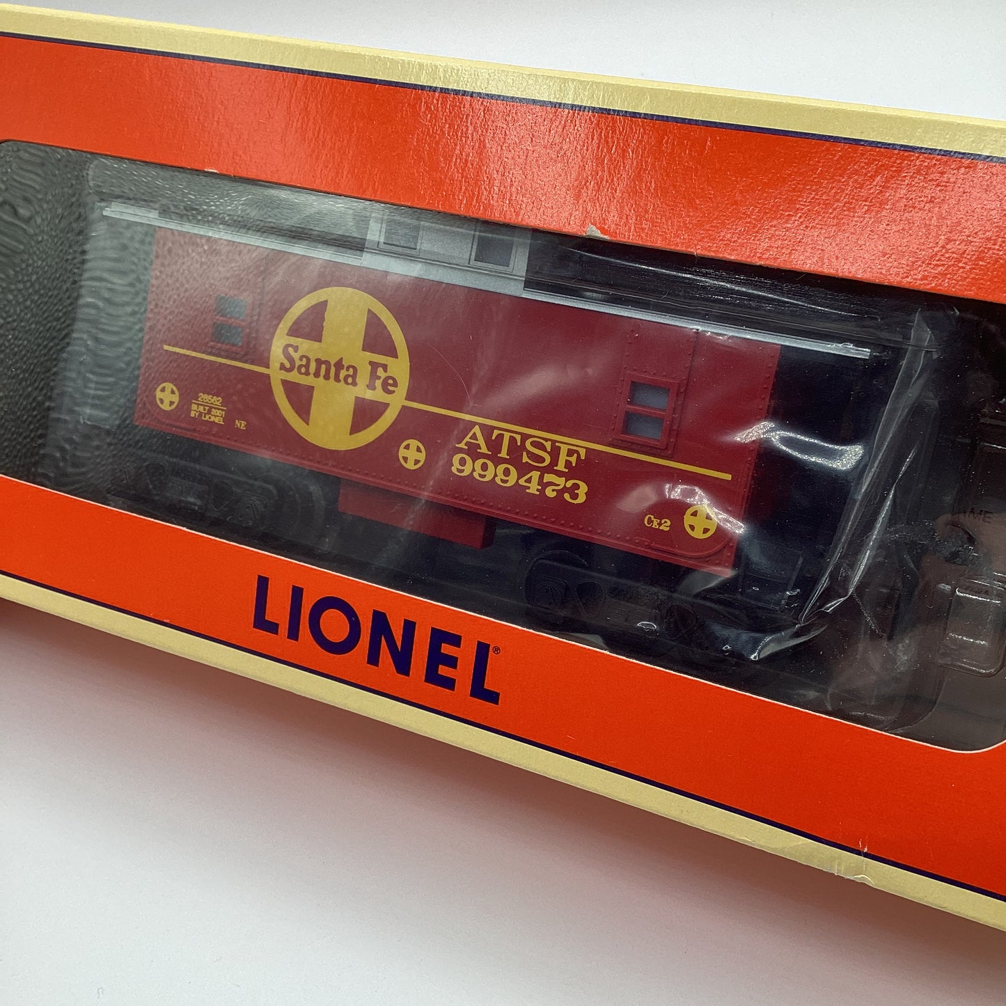 *NIB* Lionel 6-26562 O Scale Santa Fe Caboose QVC RARE LIMITED EDITION W/Decals