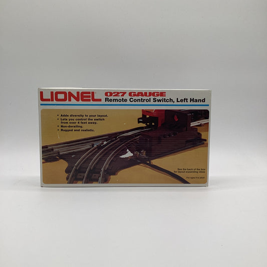 *NIB* LIONEL MODERN O27 6-5121  REMOTE CONTROL SWITCH TRACK, Left Hand-BRAND NEW