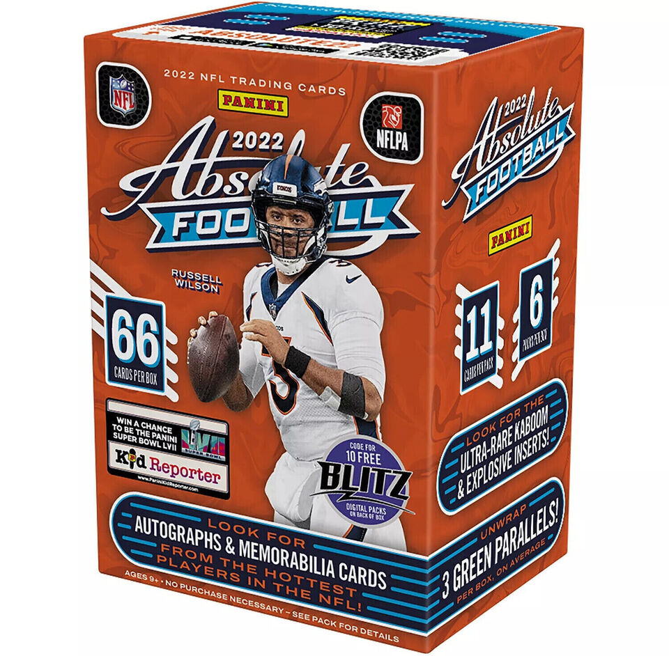 2022 Absolute Football Blaster Box - KABOOM HUNT