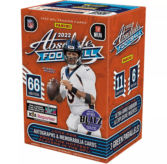 2022 Absolute Football Blaster Box - KABOOM HUNT