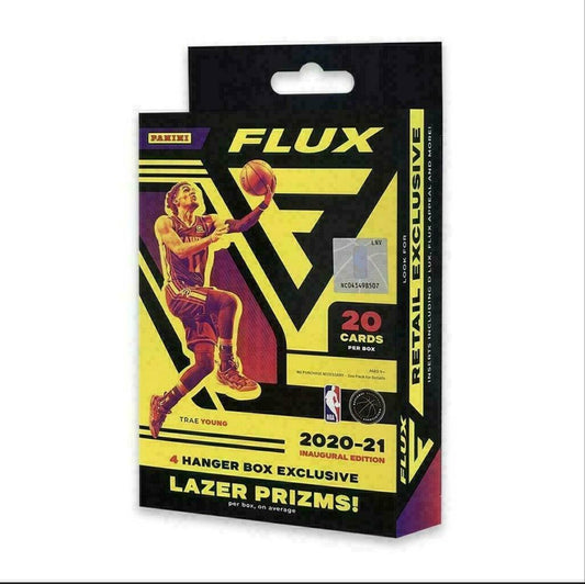 2020-21 Panini Flux NBA Basketball Hanger Box - LAZER PRIZMS