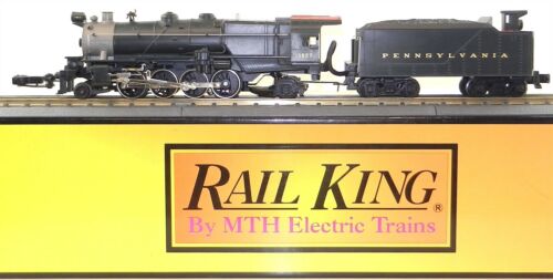 MTH Rail King O #30-1164-1 Pennsylvania 2-8-2 L-1 Mikado Steam Locomotive - *BRAND NEW*