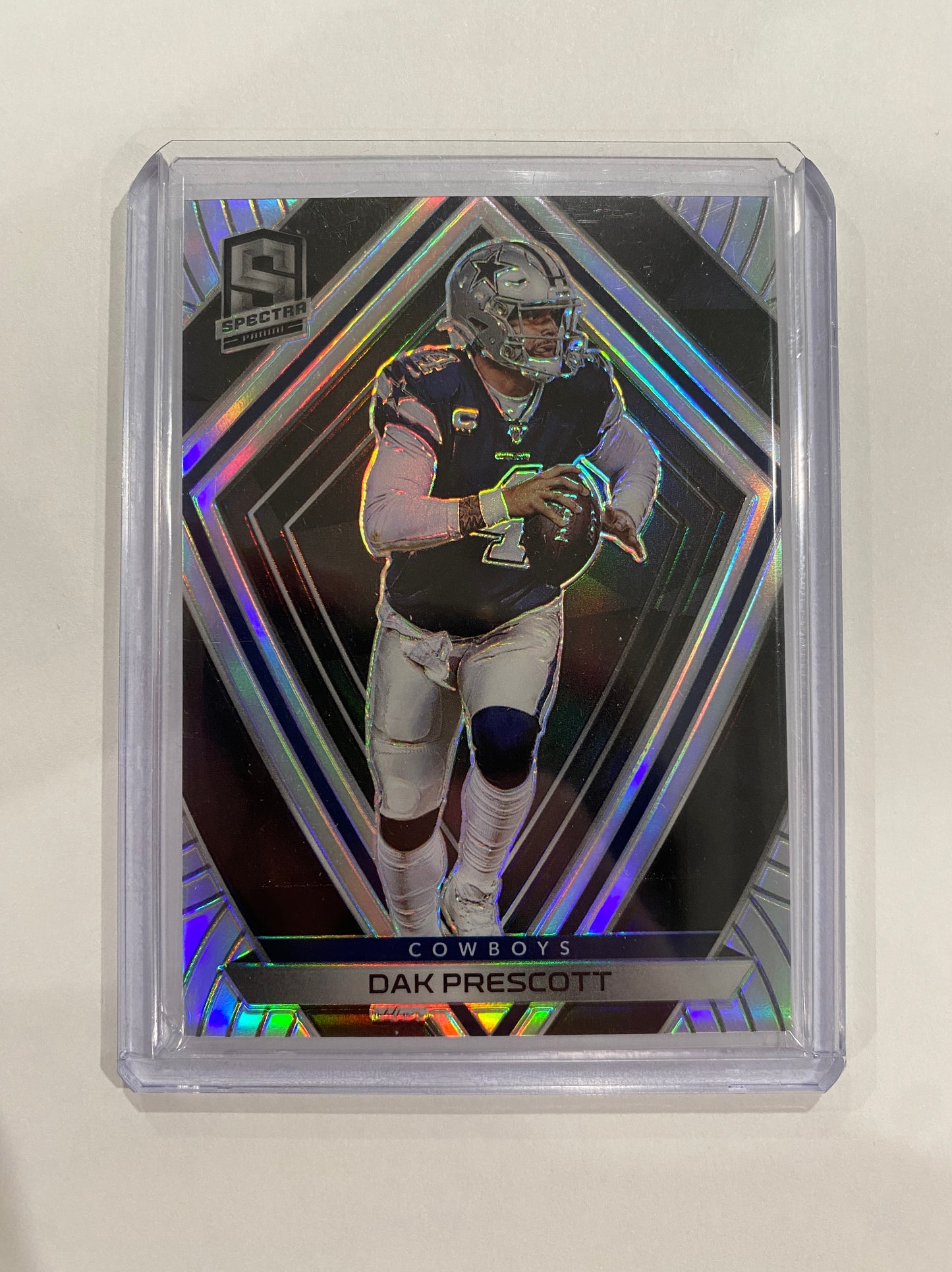 2020 Panini Spectra Football No. 19 Dak Prescott Silver Parallel /99