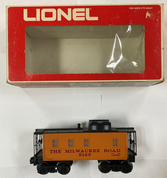 Lionel 6-9169 Milwaukee Road Illuminated Caboose | Condition is *USED*