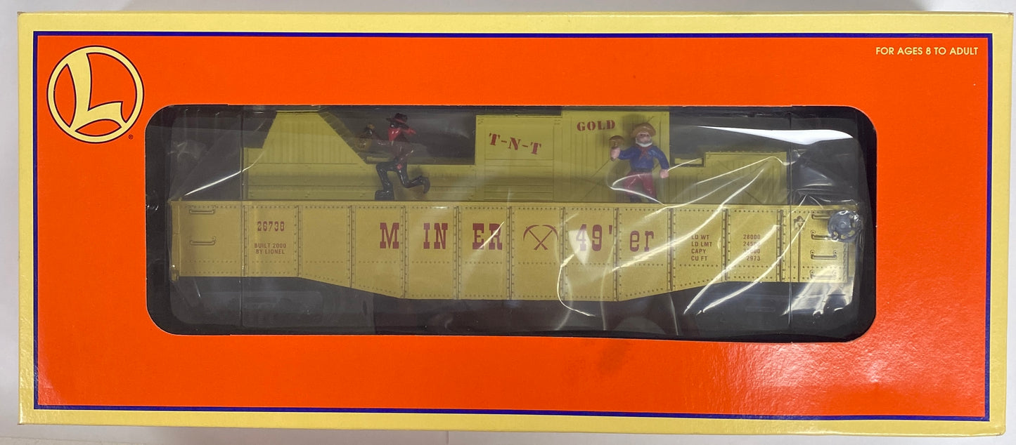 Lionel Miner 49er Train Car | Condition is *BRAND NEW* | *ULTRA RARE*