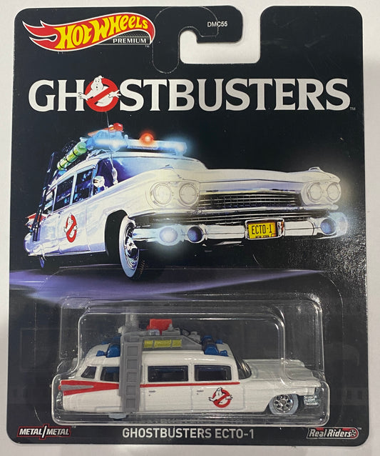 2020 Hot Wheels Real Riders Ghostbusters ECTO-1 Die-Cast Toy | Condition is *BRAND NEW*