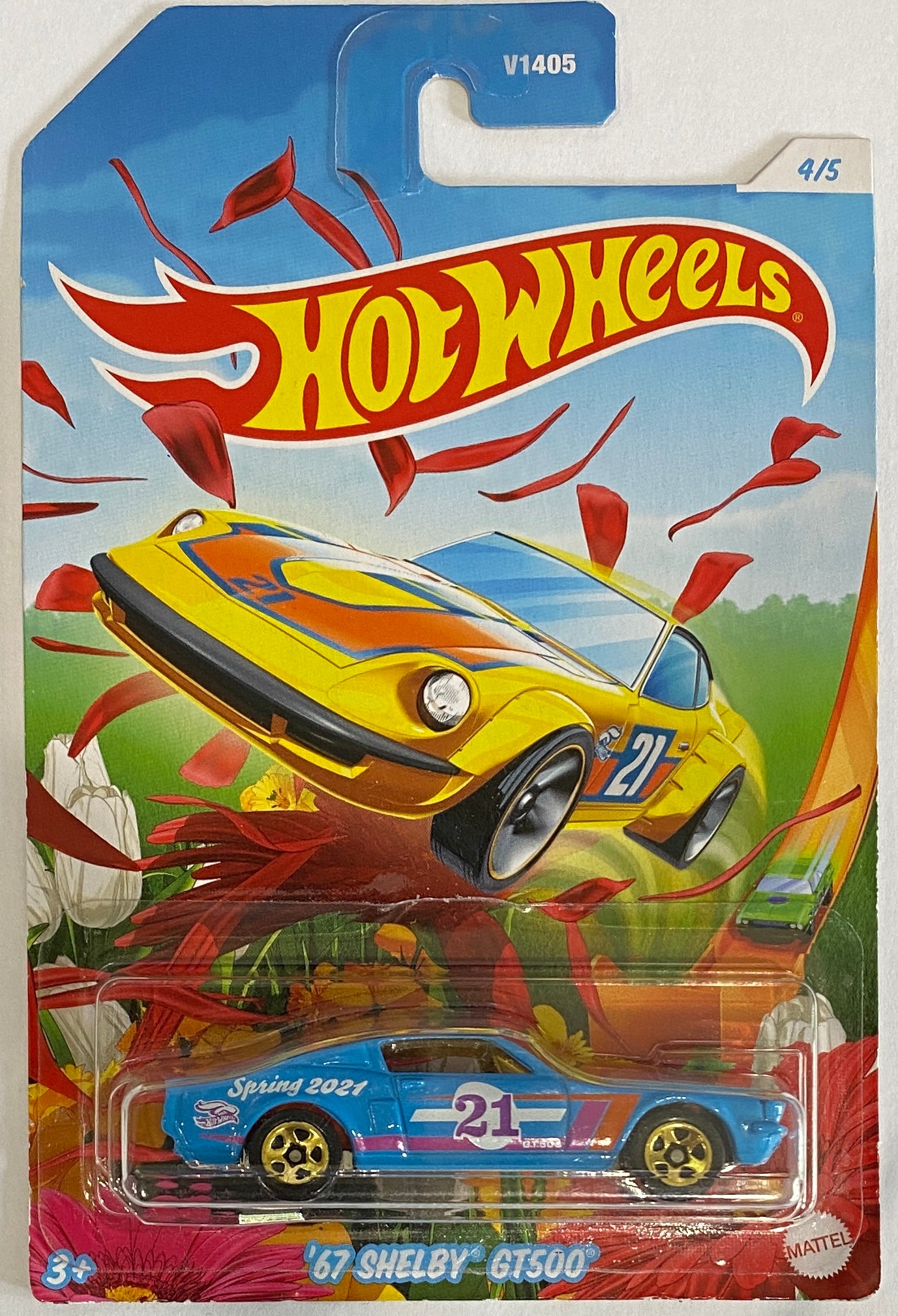 2021 Hot Wheels "Spring Fever" 4/5 '67 Shelby GT500 Die-Cast Toy | Condition is *BRAND NEW*