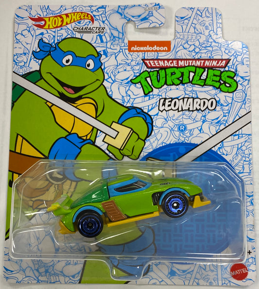 2020 Hot Wheels Character Cars “Teenage Mutant Ninja Turtles” Leonardo Die-Cast Toy | Condition is *BRAND NEW*