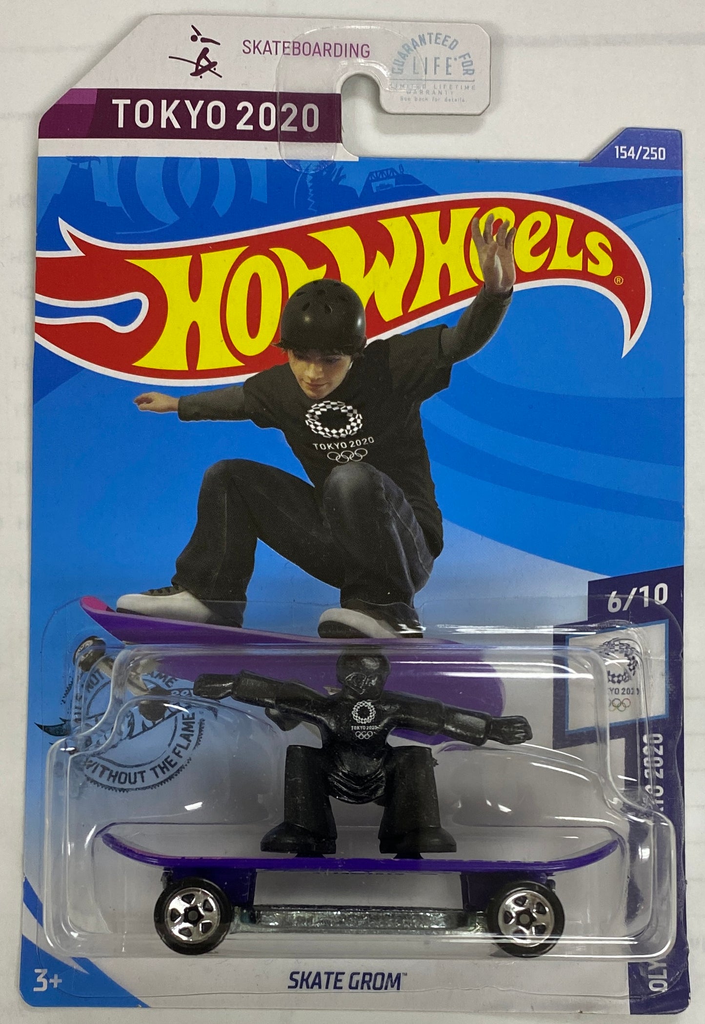 2020 Hot Wheels  "Olympic Games Tokyo 2020" 6/10 Skateboarding Skate Grom Die-Cast Toy | Condition is *BRAND NEW*