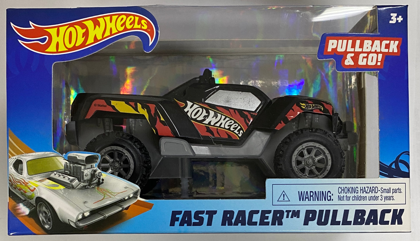 2020 Hot Wheels "Fast Racer Pullback" Black Dawgzilla | Condition is *BRAND NEW*