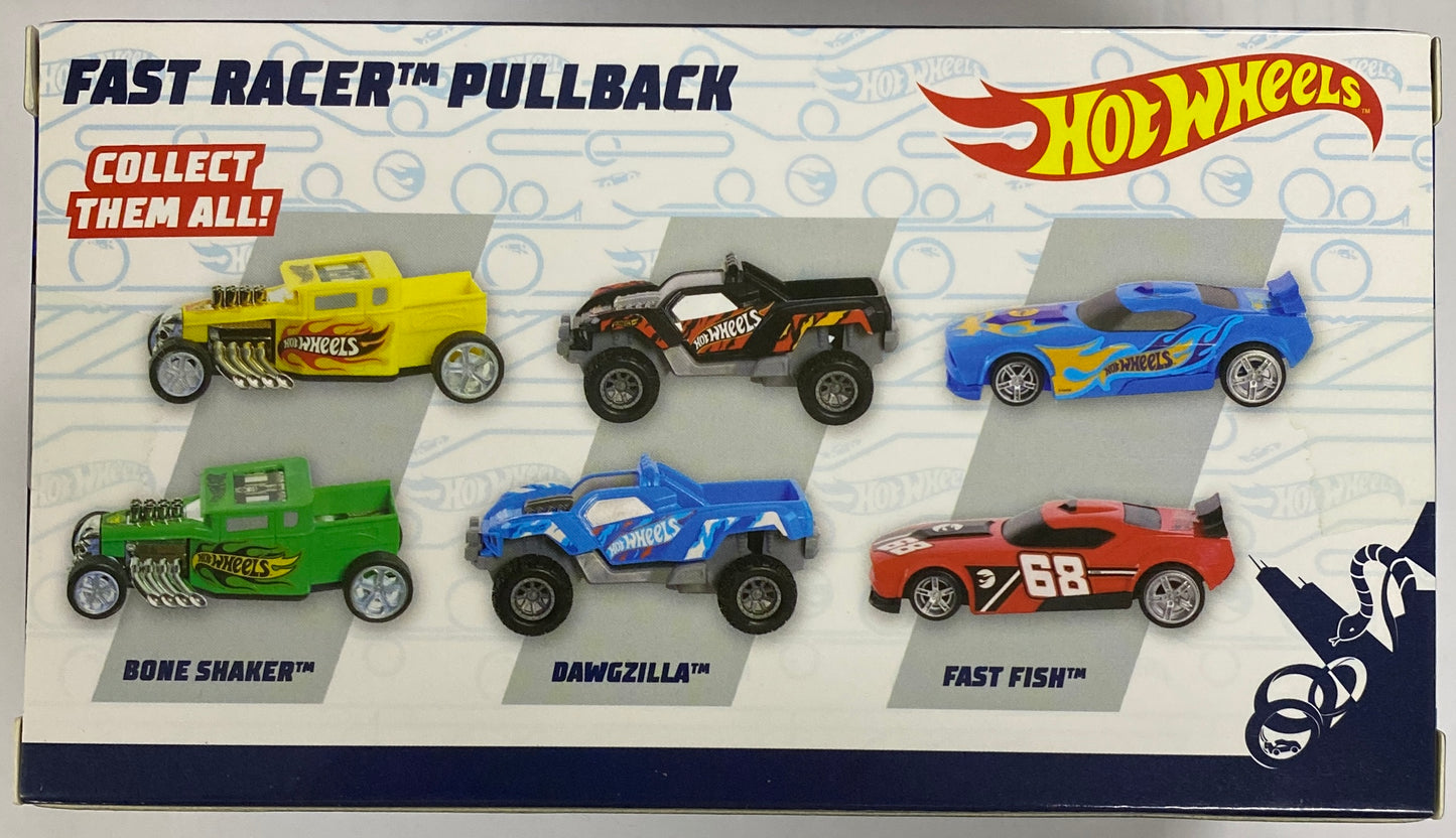 2020 Hot Wheels "Fast Racer Pullback" Black Dawgzilla | Condition is *BRAND NEW*