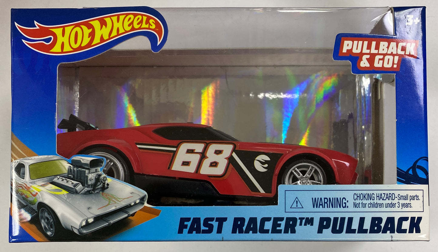 2020 Hot Wheels "Fast Racer Pullback" Red Fast Fish | Condition is *BRAND NEW*