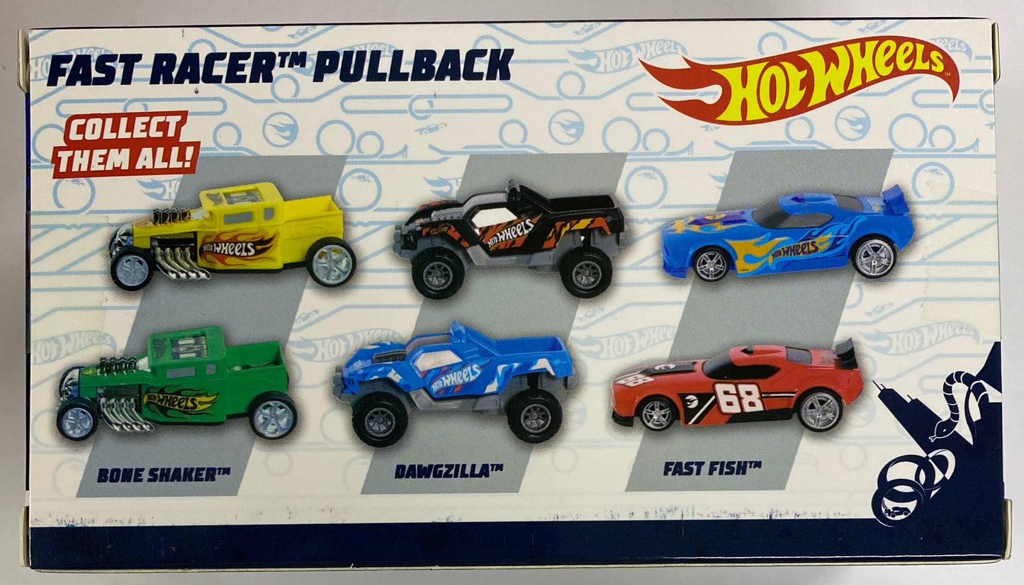 2020 Hot Wheels "Fast Racer Pullback" Red Fast Fish | Condition is *BRAND NEW*